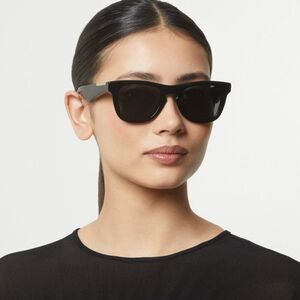 NEW Burberry BE4426 300187 Black Grey Square Unisex Sunglasses BE 4426